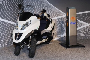 Piaggio ed Enel per la mobilità elettrica