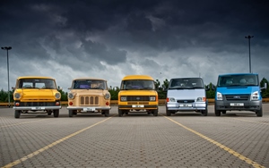 UK Five Decades of Ford Transit (UK)