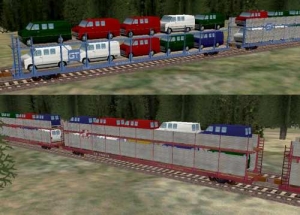 Nuovo servizio per il trasporto auto via treno