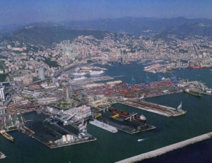 Porti liguri in frenata