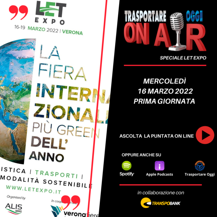 Trasportare Oggi On Air - SPECIALE LETEXPO