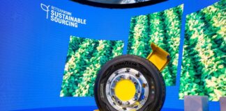 Goodyear presenta un pneumatico autocarro realizzato con materiali sostenibili