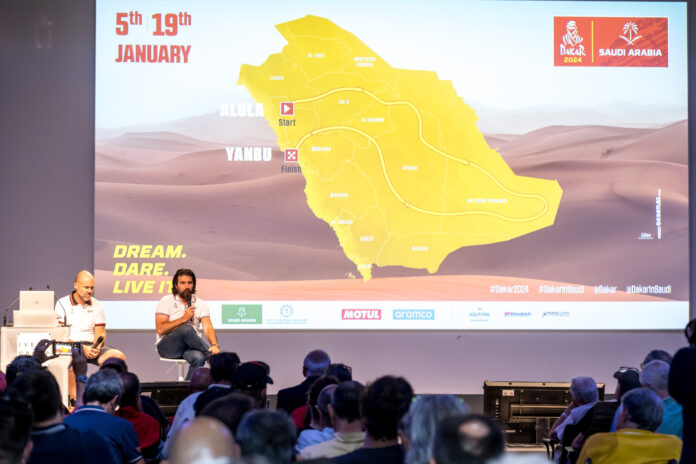 Presentata a Torino la Dakar 2024