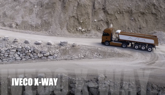 IVECO WAY Ambassador: IVECO X-Way in cava da SIPEG