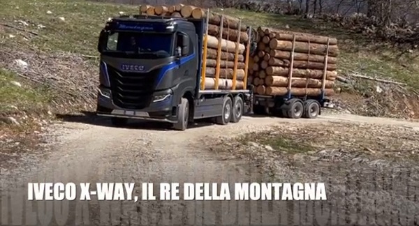 IVECO WAY Ambassador: nel bosco con Montagna SAS