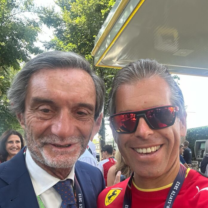 De Rosa al Gp di Monza: «La Ferrari è la nostra Nazionale»