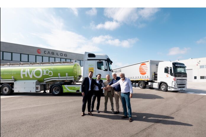 Accordo tra Cab Log e Costantin: camion riforniti con Hvo