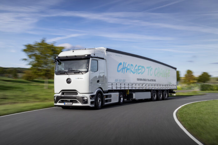 Anteprima mondiale per il nuovo Mercedes-Benz eActros 600
