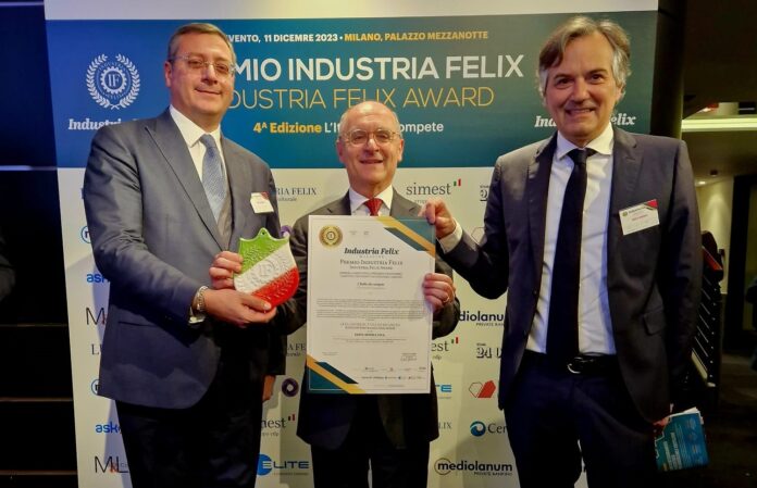 ‘Premio Industria Felix. L’Italia che compete’ a Santa Monica Spa