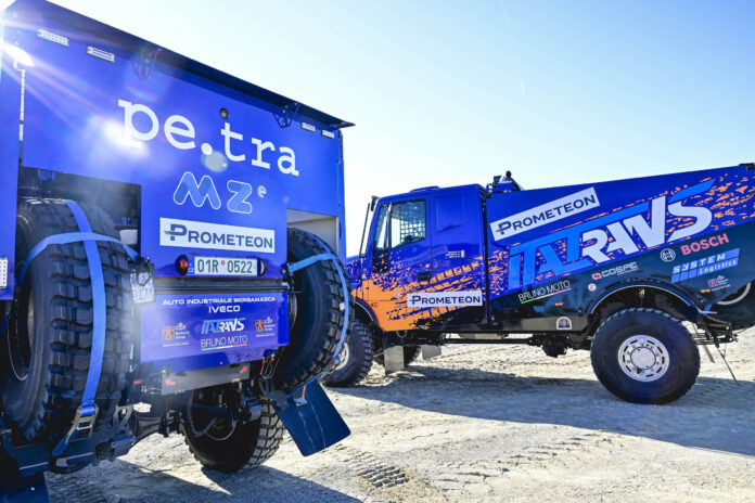 Prometeon S02 Pista debutterà alla Dakar 2024