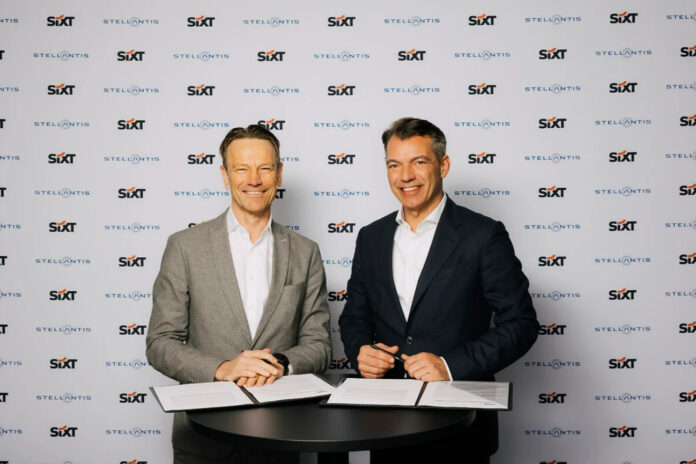 Stellantis, accordo con SIXT per l’acquisto di 250.000 veicoli