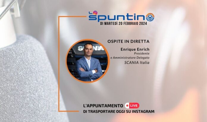 Lo Spuntino con Enrique Enrich, Scania Italia