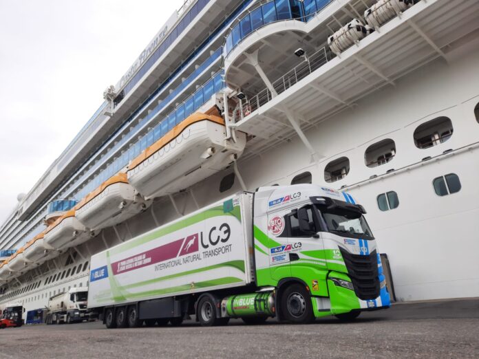 Impatto ambientale, l’impegno di Costa Crociere con i camion a BioLNG di LC3 Trasporti