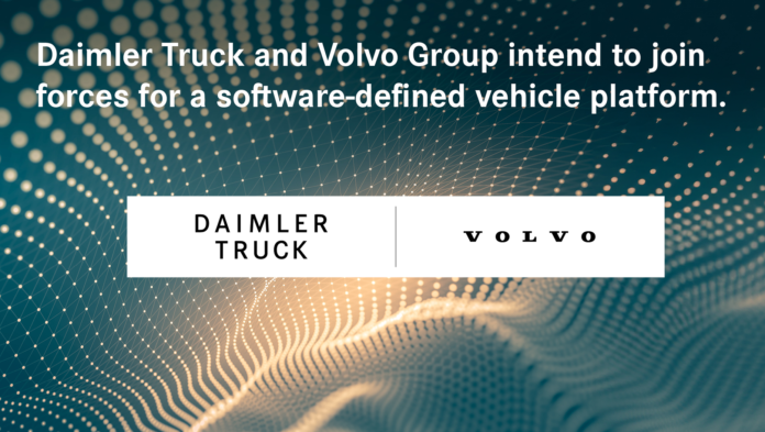 Volvo Group e Daimler Truck creeranno una piattaforma software-defined per veicoli commerciali pesanti