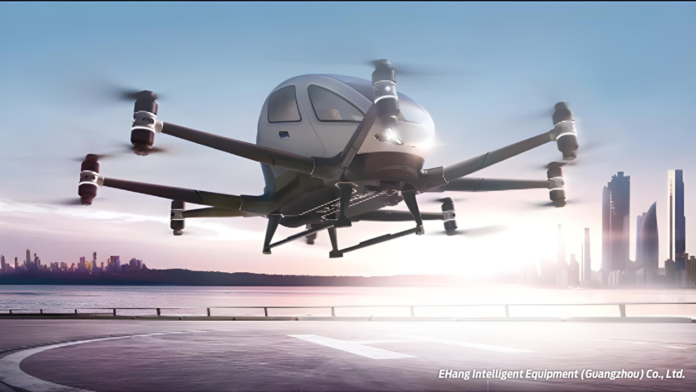 A Bologna il nuovo drone passeggeri a guida autonoma