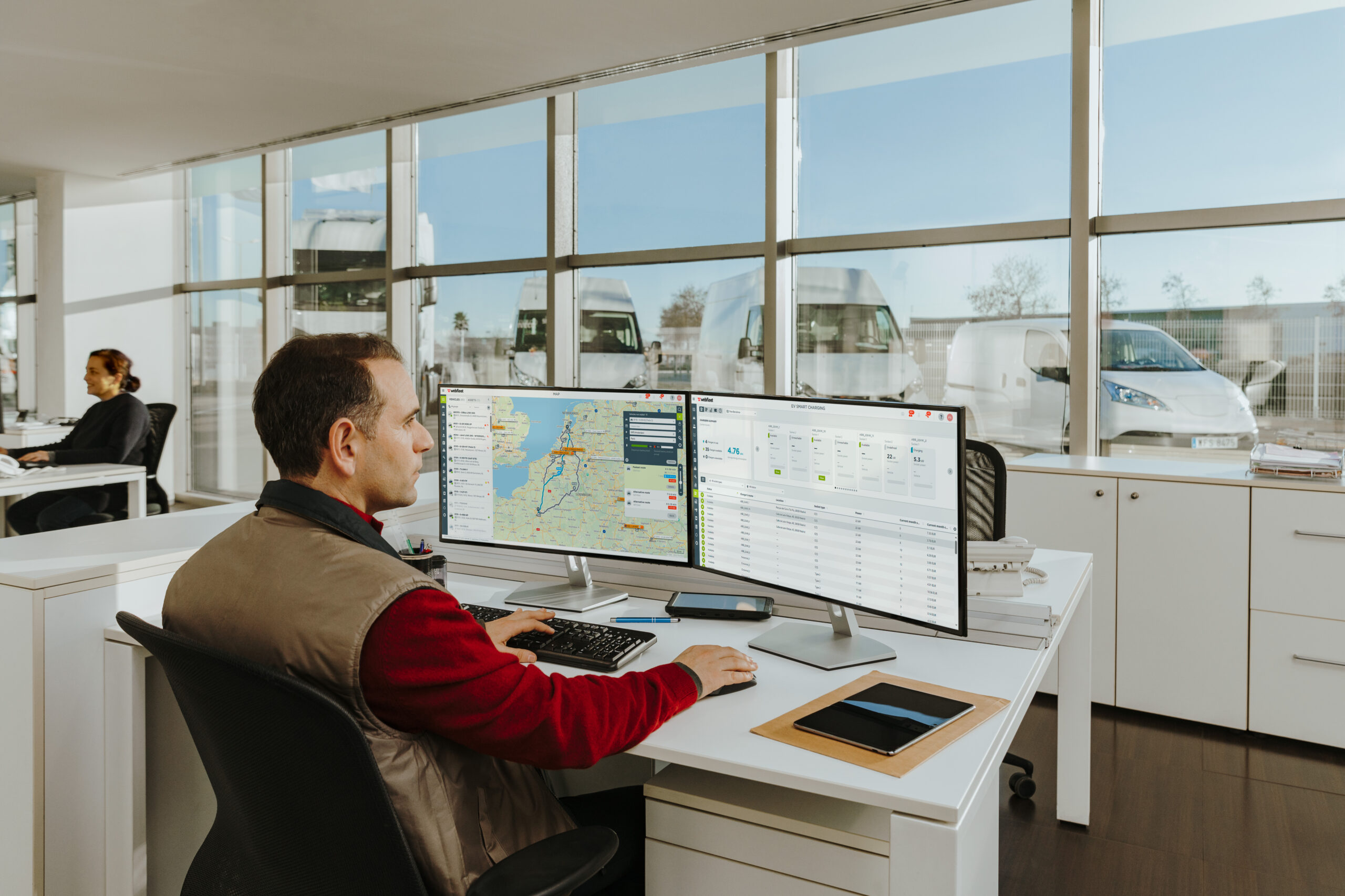 Webfleet presenta EV Charger Monitoring