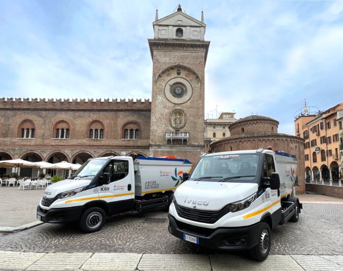 IVECO consegna due eDaily a Mantova Ambiente