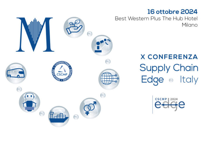 Supply Chain Edge Italy 2024, il 16 ottobre a Milano la X Conferenza Annuale CSCMP Italy Roundtable