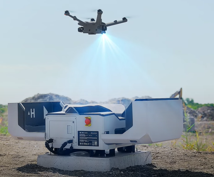 Green Logistics Expo, presentato il drone automatico di sorveglianza dell’area interportuale