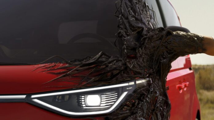 Volkswagen ID. Buzz GTX protagonista dell’ultimo film della trilogia di Venom di Sony Pictures