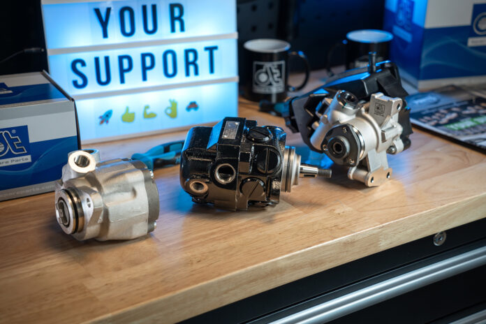 Diesel Technic presenta la gamma di pompe servosterzo DT Spare Parts