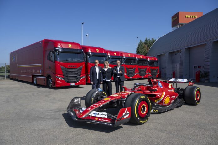 Scuderia Ferrari HP, IVECO consegna 16 veicoli veicoli commerciali leggeri e pesanti
