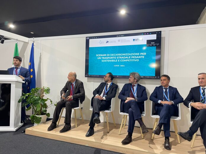 ANFIA, ANITA, Assogasliquidi e UNEM, protagoniste del side event organizzato all’interno del Padiglione Italia per COP29 a Baku.