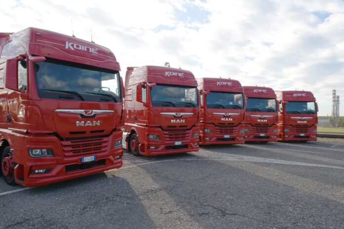 100 MAN TGX 18.520 per Koiné Transport Srl