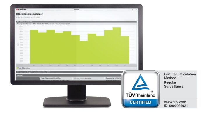 Webfleet potenzia lo strumento per il reporting sulla CO2