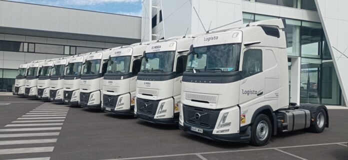 Logista integra la sua flotta con oltre 100 veicoli Volvo FH Aero