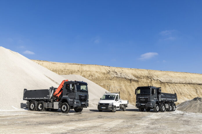 MAN a Bauma 2025 con le ultime tecnologie per il cava-cantiere