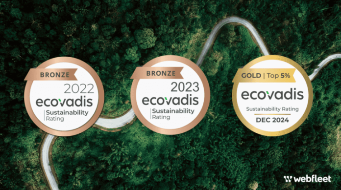 Webfleet ottiene il suo primo EcoVadis Gold Rating