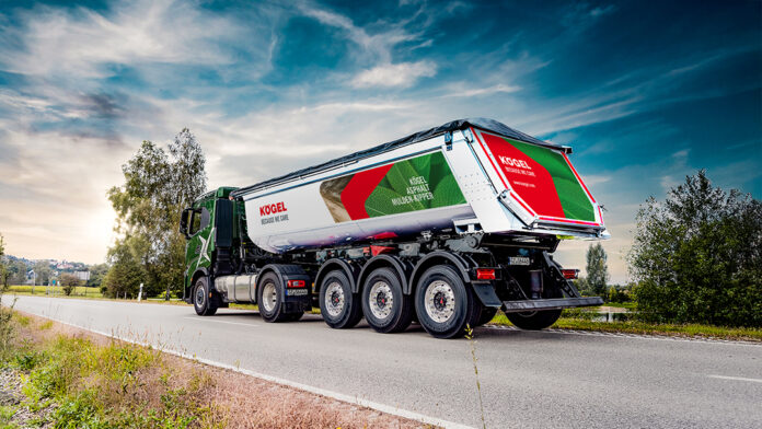 Kögel Trailer presenta il nuovo rimorchio ribaltabile al bauma 2025