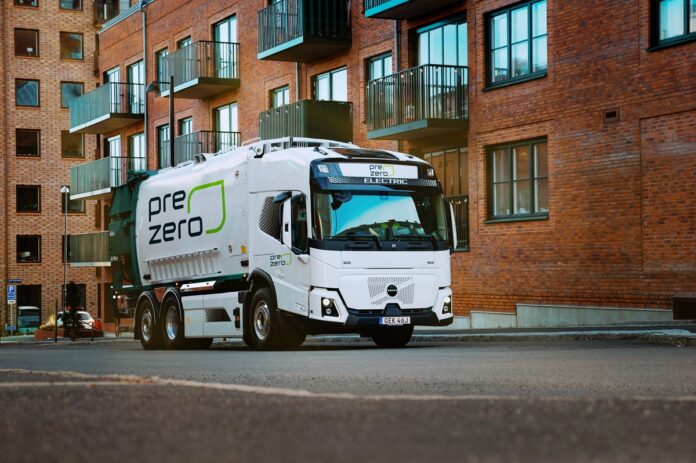 35 camion elettrici Volvo a PreZero