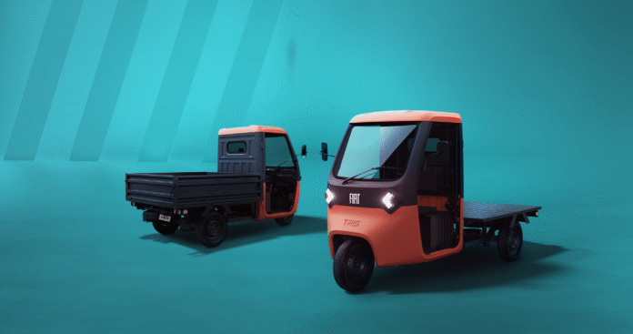 Fiat Professional rivoluziona la micromobilità con TRIS, il primo veicolo elettrico a tre ruote