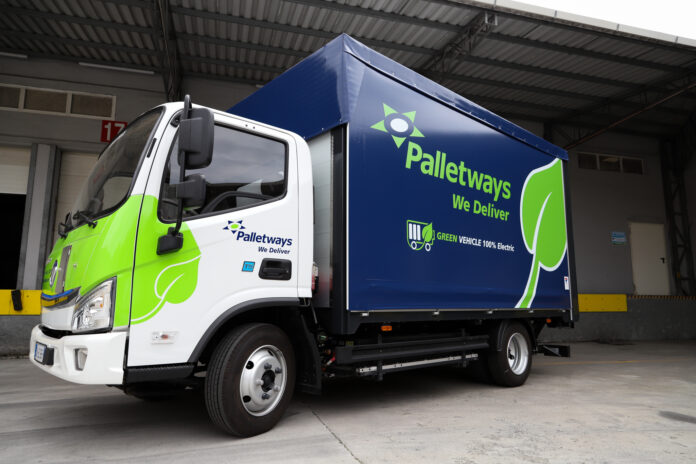 Palletways e Foton Truck Italia insieme per l’elettrificazione del trasporto merci