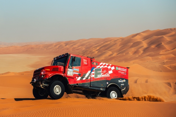 Castrol ha testato le prestazioni dei lubrificanti per camion al Baja España Aragón 2025