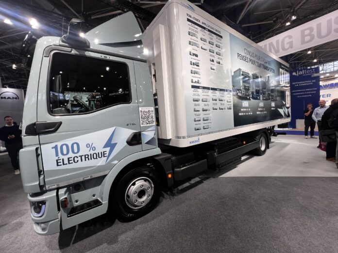 MAN Truck & Bus presenta l’eTGL refrigerato a Solutrans 2025