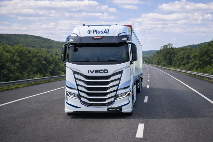 IVECO e PlusAI lanciano un nuovo programma di guida autonoma di Livello 4 in Spagna