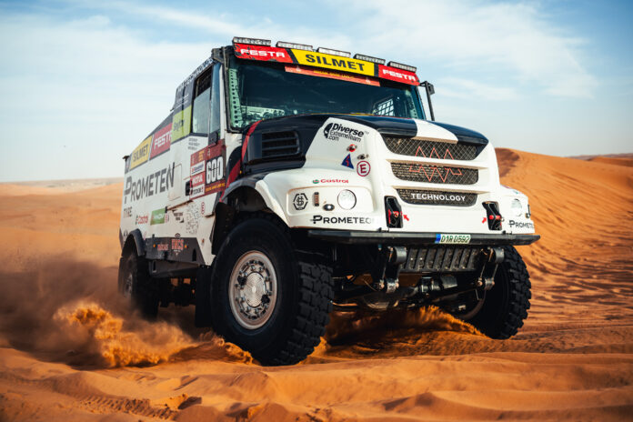 Pneumatici Prometeon sui camion vincenti della Dakar 2026