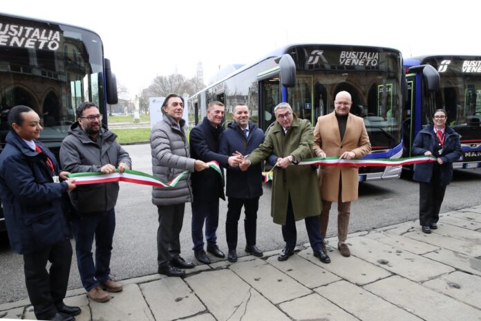 Padova, consegnati i nuovi autobus MAN Lion’s City a metano
