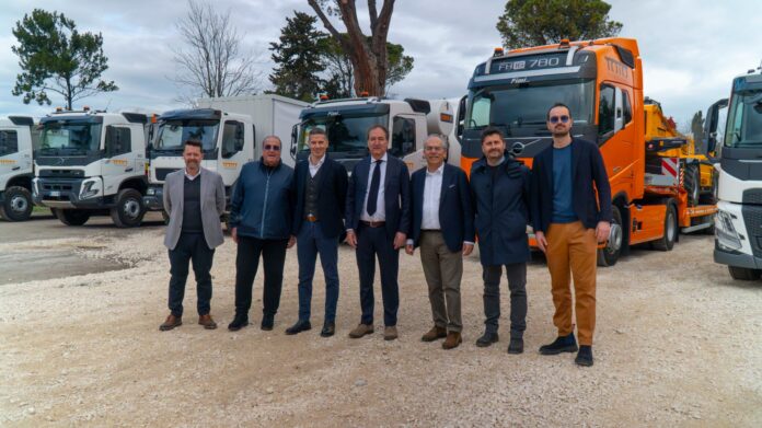 Volvo Trucks, l’accordo da 9 mnl con Toto Costruzioni per 52 mezzi