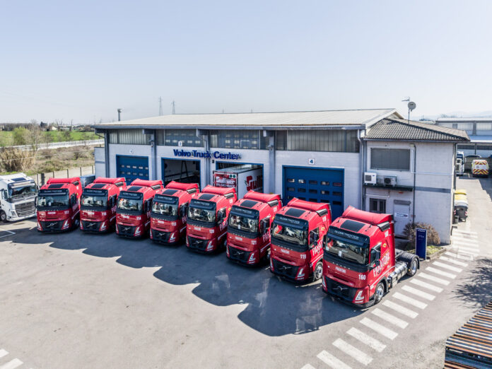 Volvo FH Aero a Gas, la flotta di Paratori punta alla sostenibilità