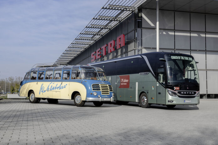 Daimler, i 75 anni di Setra: storia e innovazione negli autobus turistici