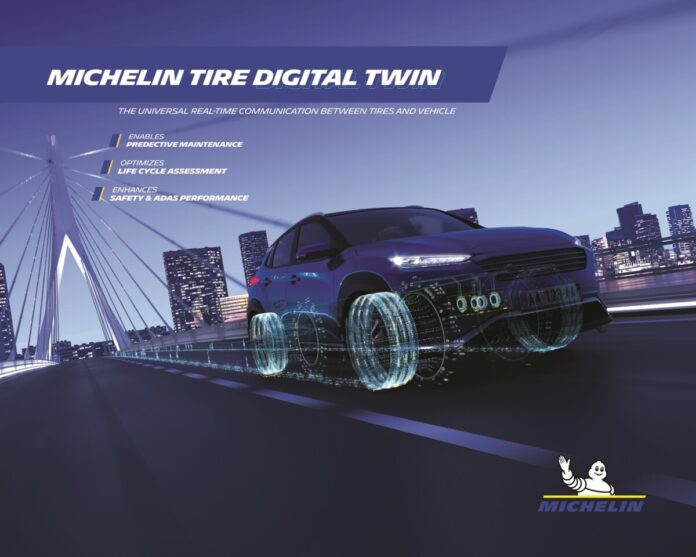 Michelin presenta il Tire Digital Twin universale
