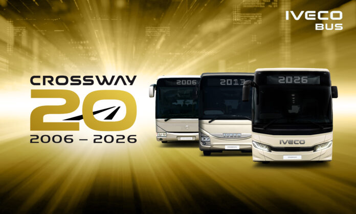 L’anniversario: IVECO BUS CROSSWAY compie 20 anni
