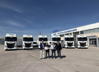 Il Gruppo G.T.S. rafforza la flotta con altri 6 IVECO S-Way