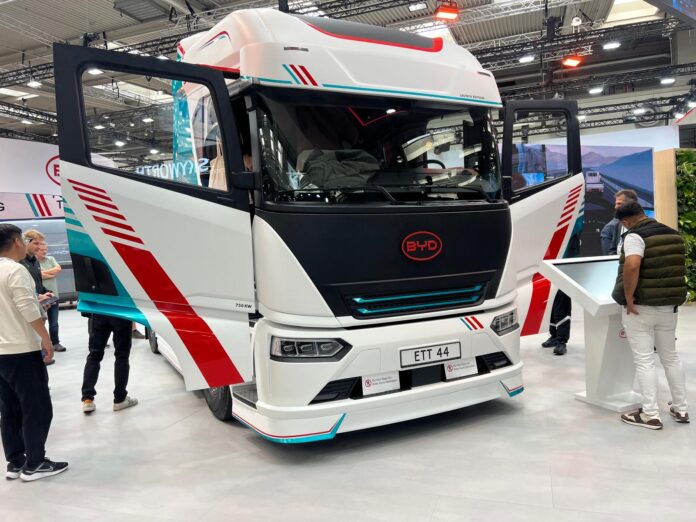 IAA 2026: BYD porta i suoi camion elettrici in Europa