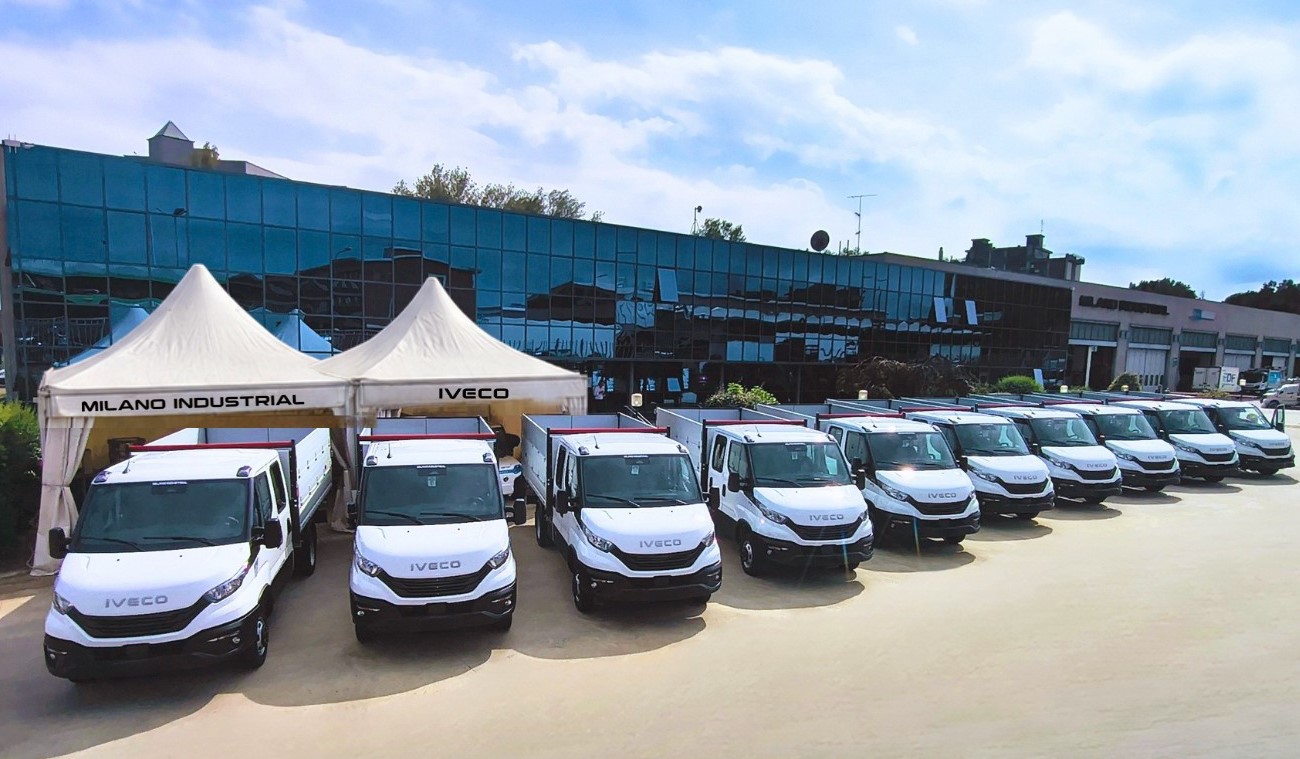 10 IVECO Daily a Brija Group per le attività di manutenzione stradale e del verde