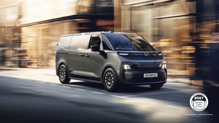 Renault Trafic E-Tech Electric è il Furgone dell’anno 2027